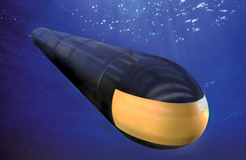 Atlas Elektronik Sea Hake heavyweight torpedo