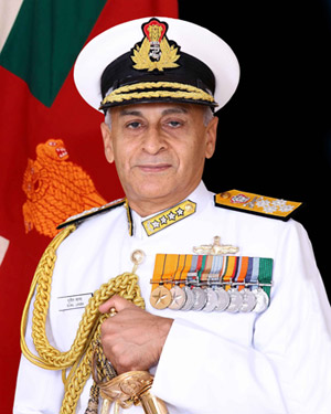 Admiral Sunil Lanba Chief of the Naval Staff